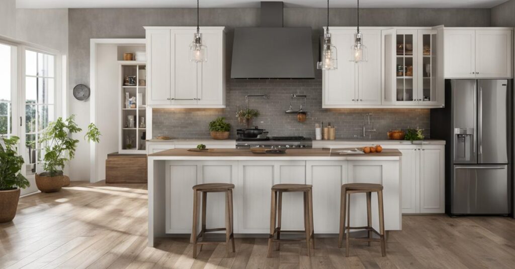 Mała kuchnia z wyspą: inspirujące aranżacje i praktyczne rozwiązania