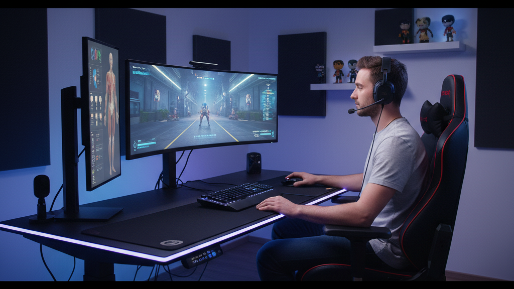 Ergonomia w świecie e-sportu – dlaczego krzesło to za mało?
