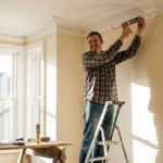 Jak przykleić listwy przysufitowe?